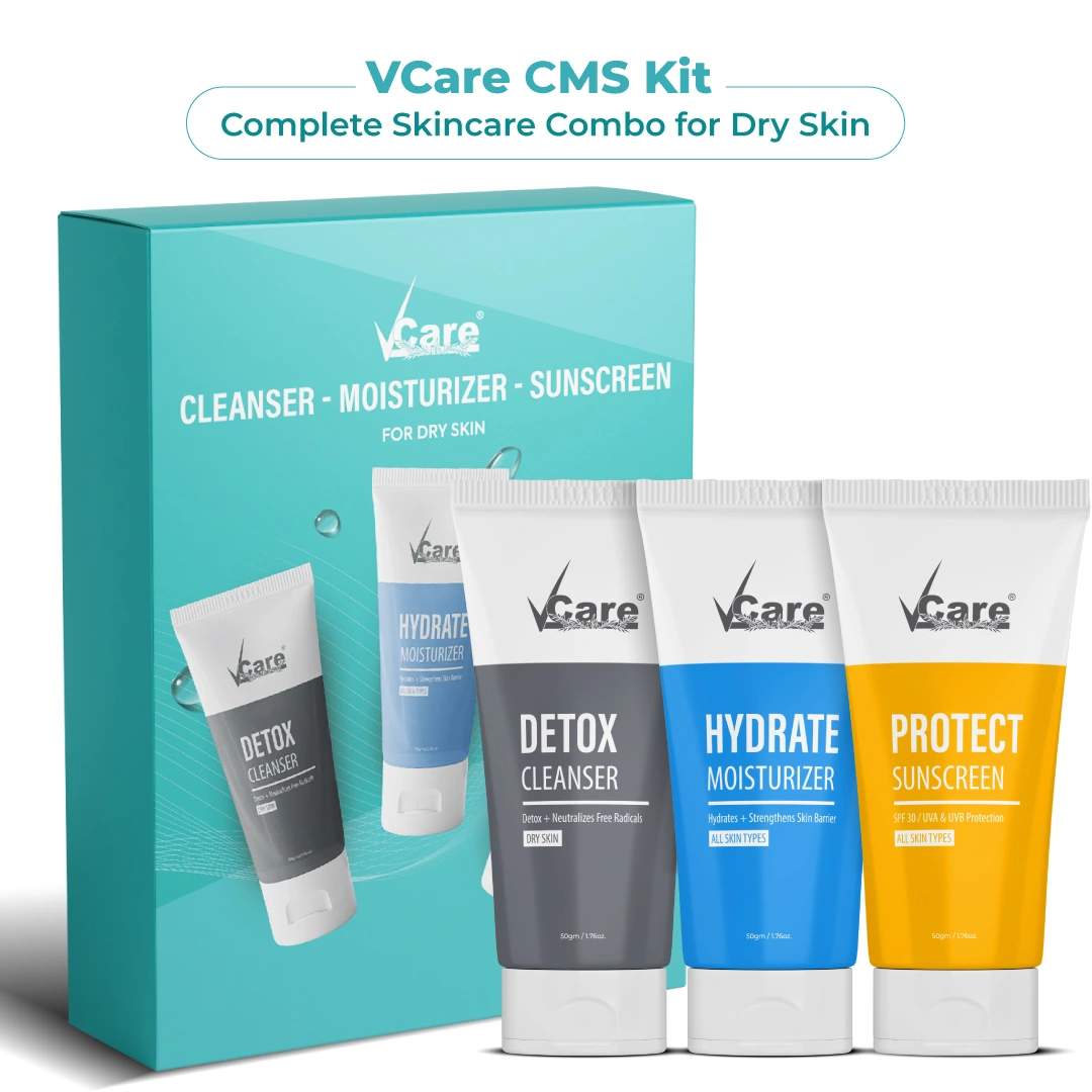 Best Dry Skin Saver Combo – Cleanser, Moisturizer, SPF